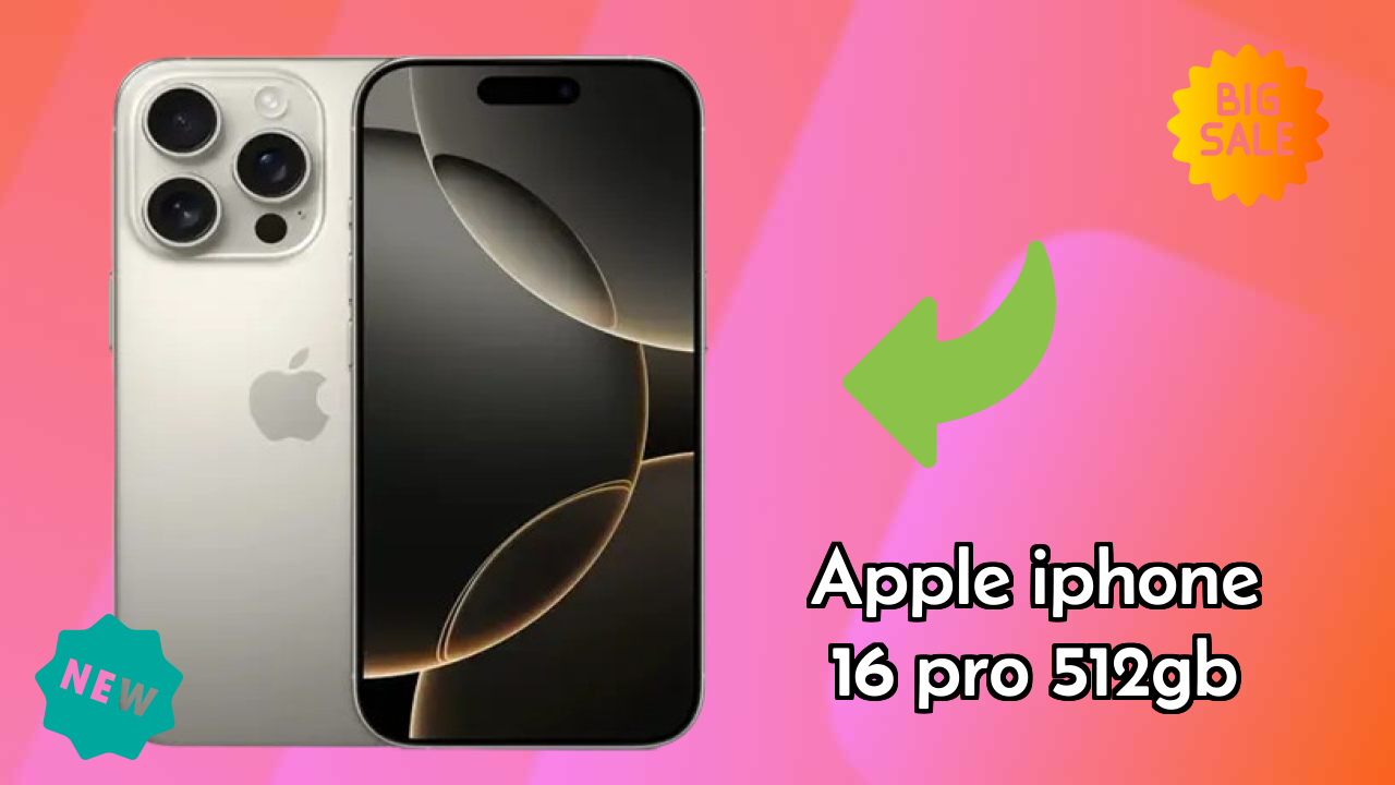 Apple Apple IPhone 16 Pro 512GB - Best Camera Phone Under ₹139,900