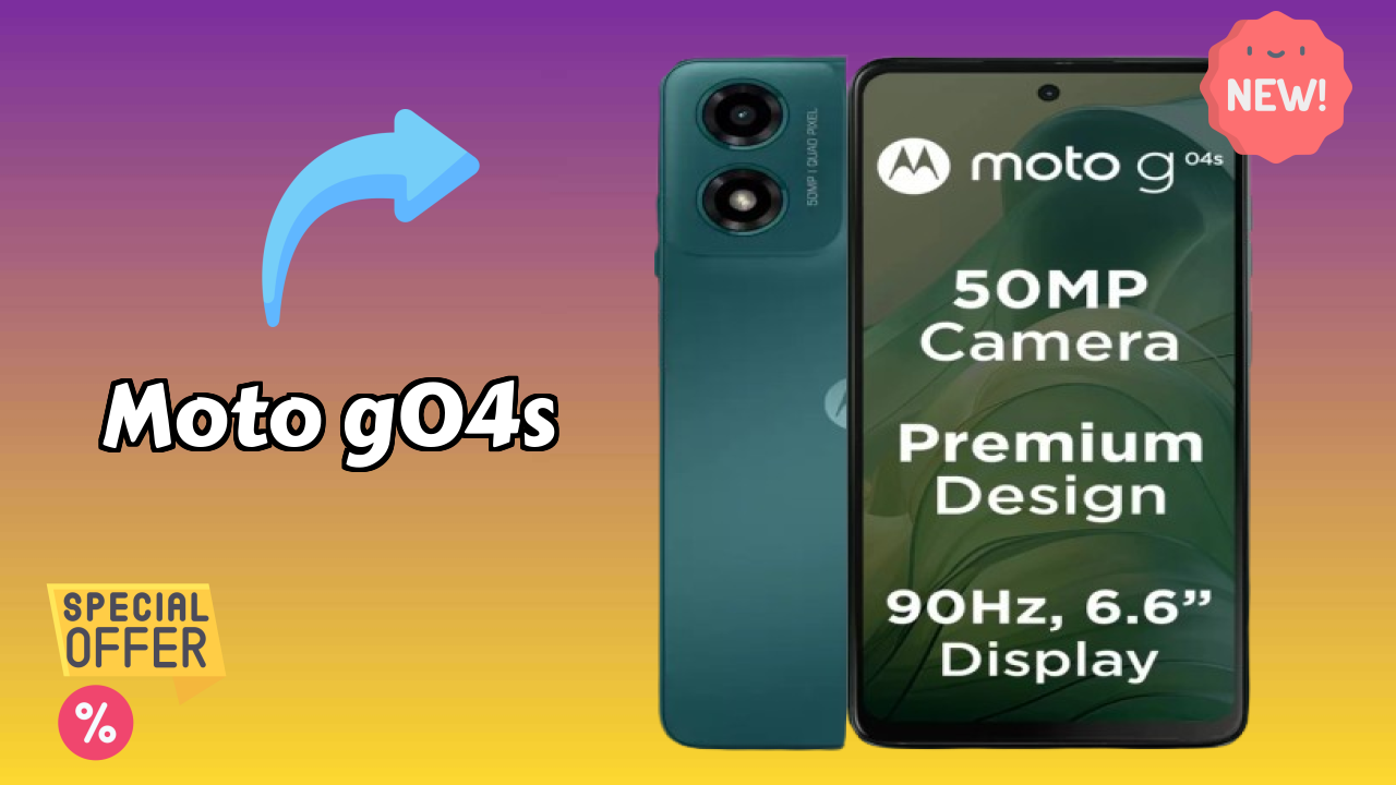 Moto G04s RAM Performance: 4 GB RAM Gaming Tested