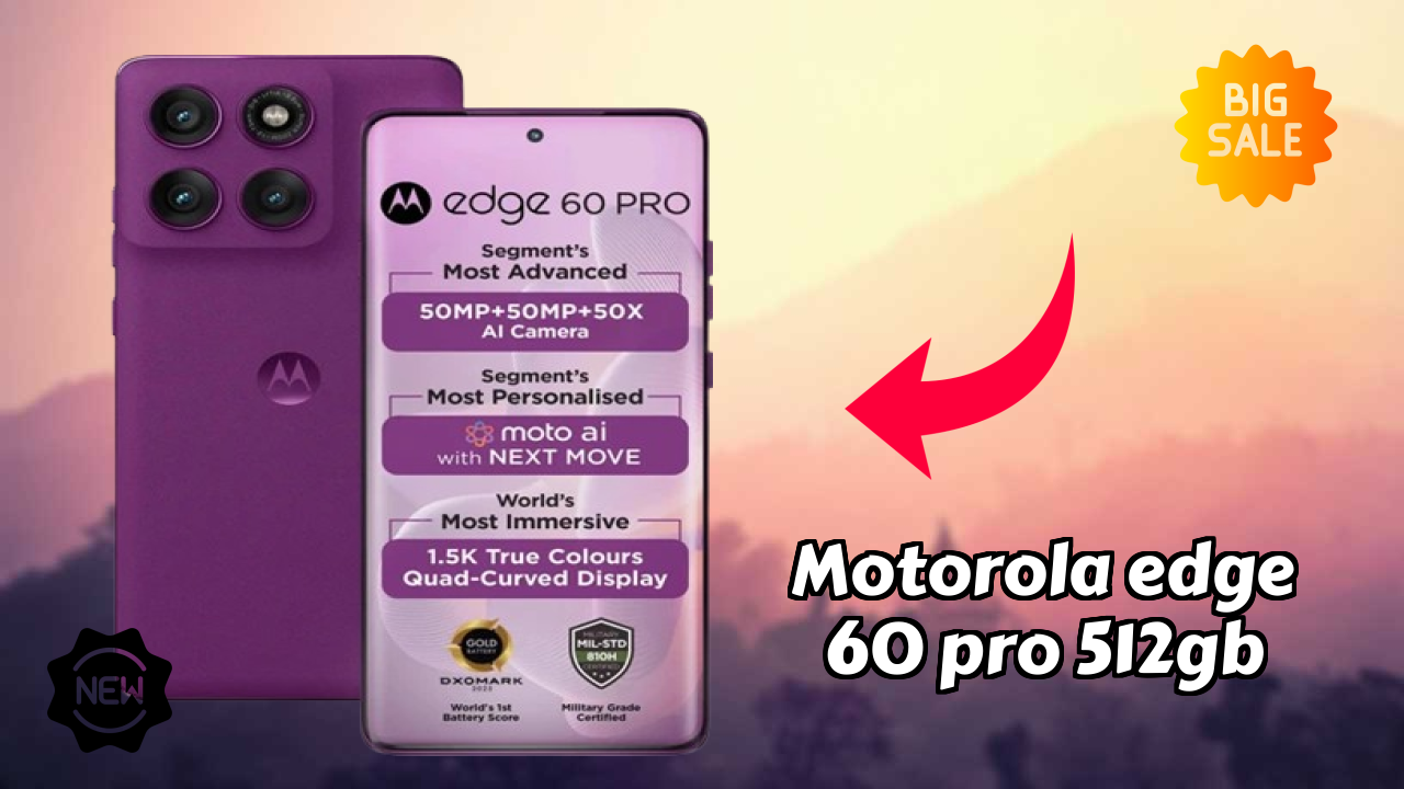 Motorola Edge 60 Pro 512GB 2026 best for Buy? Amazing Feachers with AI