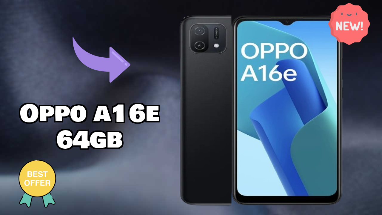 OPPO A16e 64GB Display Technology: IPS LCD Review