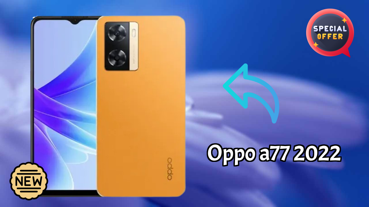 OPPO A77 2022 Display Review: 6.56 Inches (16.66 Cm) Screen Quality