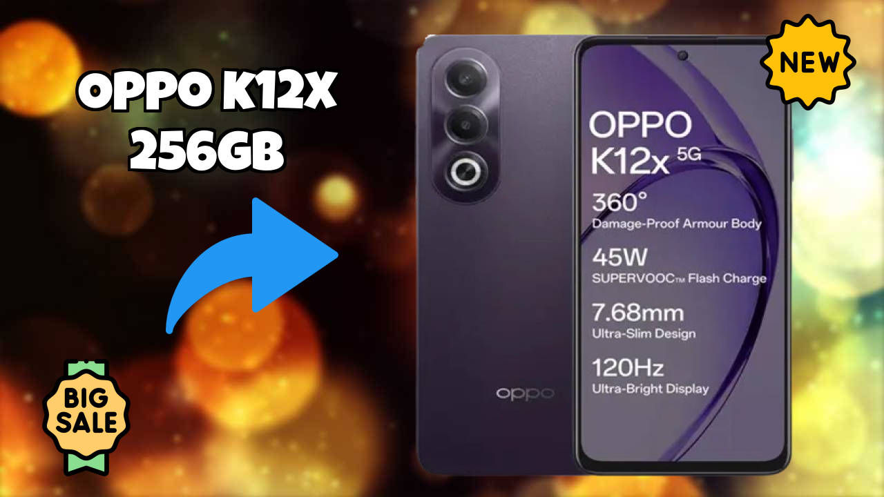 OPPO K12x 256GB at ₹15,999 - Best Features Explained