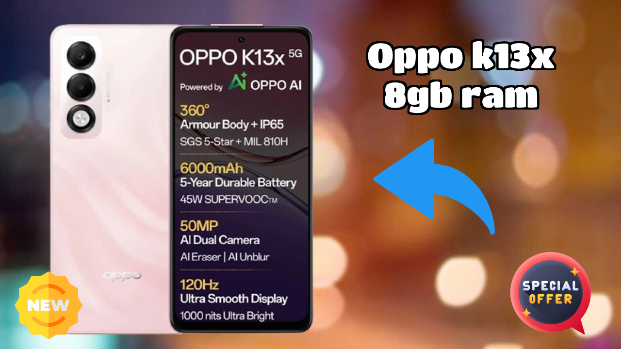 OPPO K13x 8GB RAM Camera Test: 8 MP Front Camera Selfie Quality