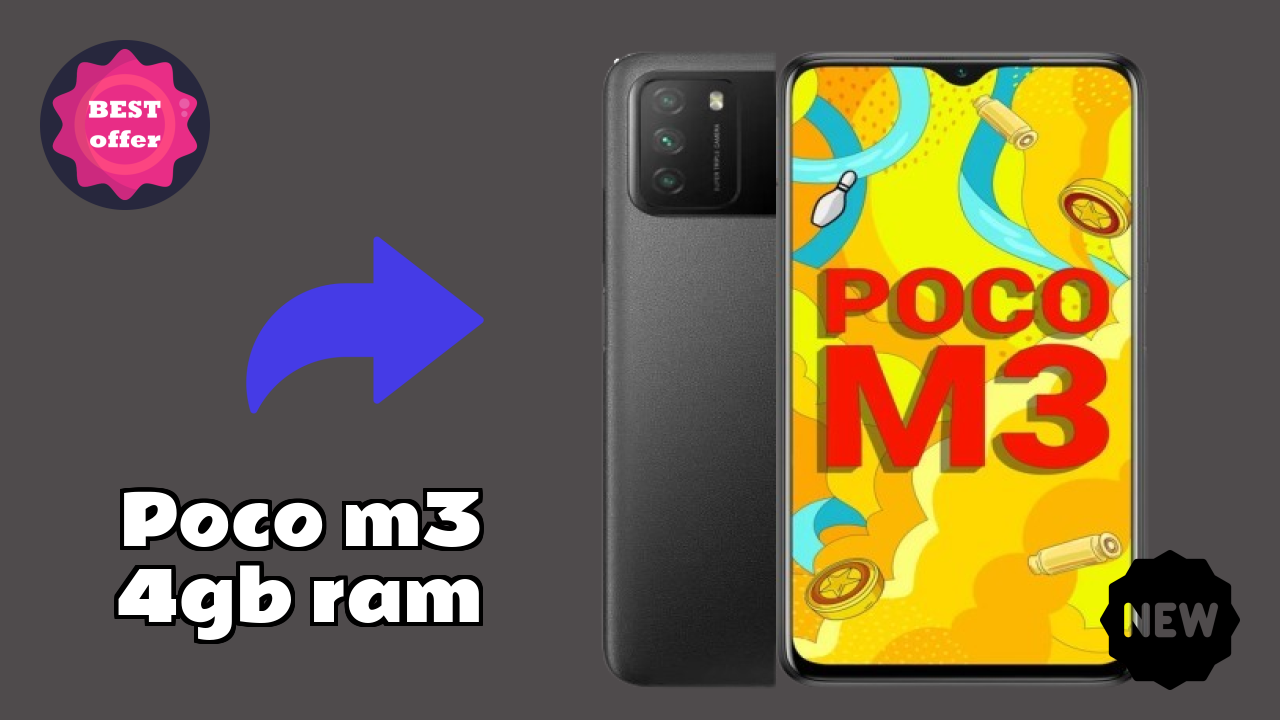 POCO M3 4GB RAM Display Review: IPS LCD Screen
