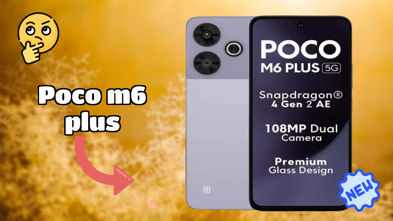 POCO M6 Plus at ₹10,490 - Best Features Highlighted