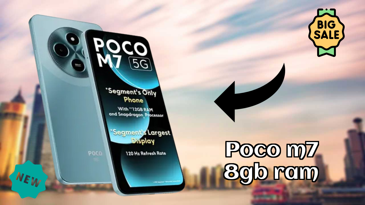 POCO M7 8GB RAM Camera Quality: 8 MP Front Camera Selfie Review