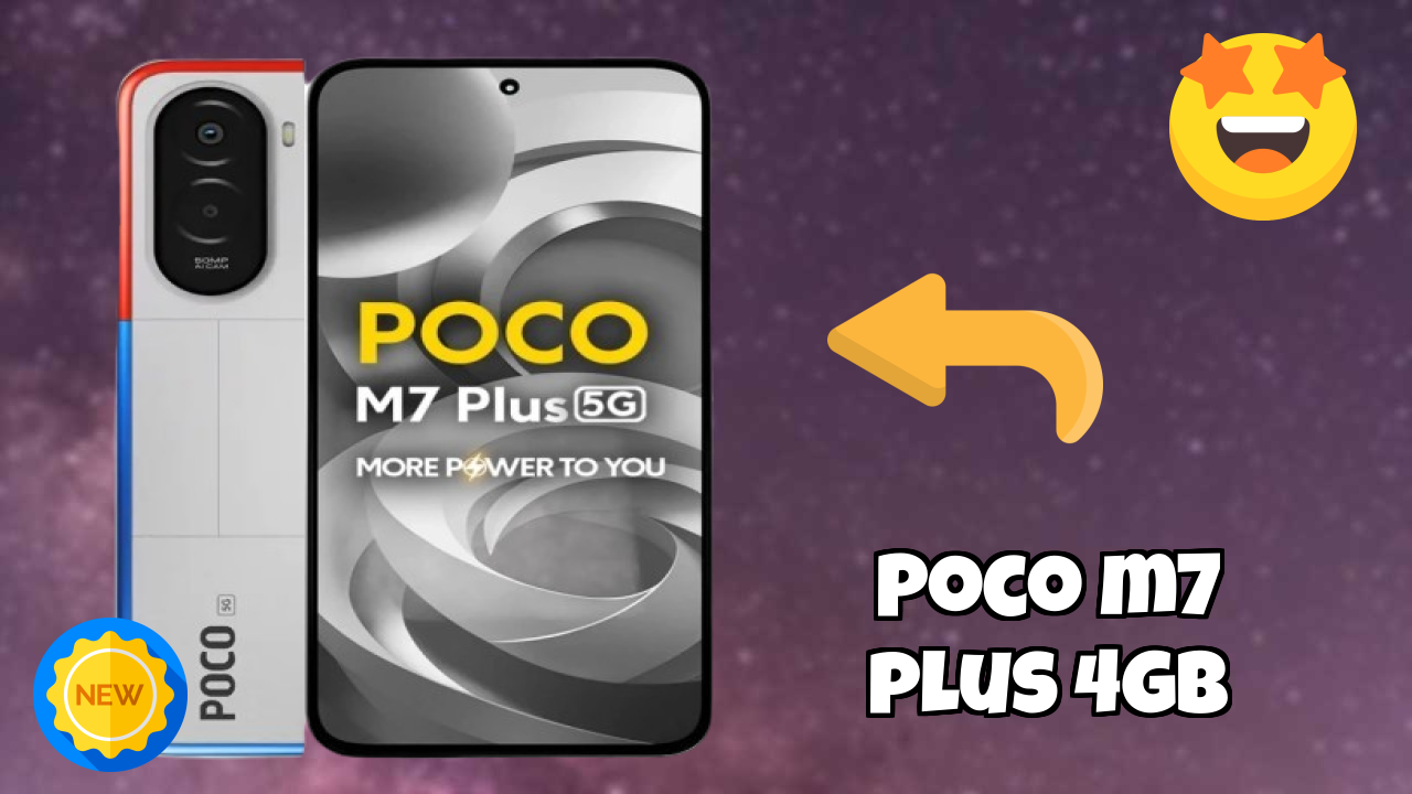 POCO M7 Plus 4GB at ₹10,999 - Complete Specifications List
