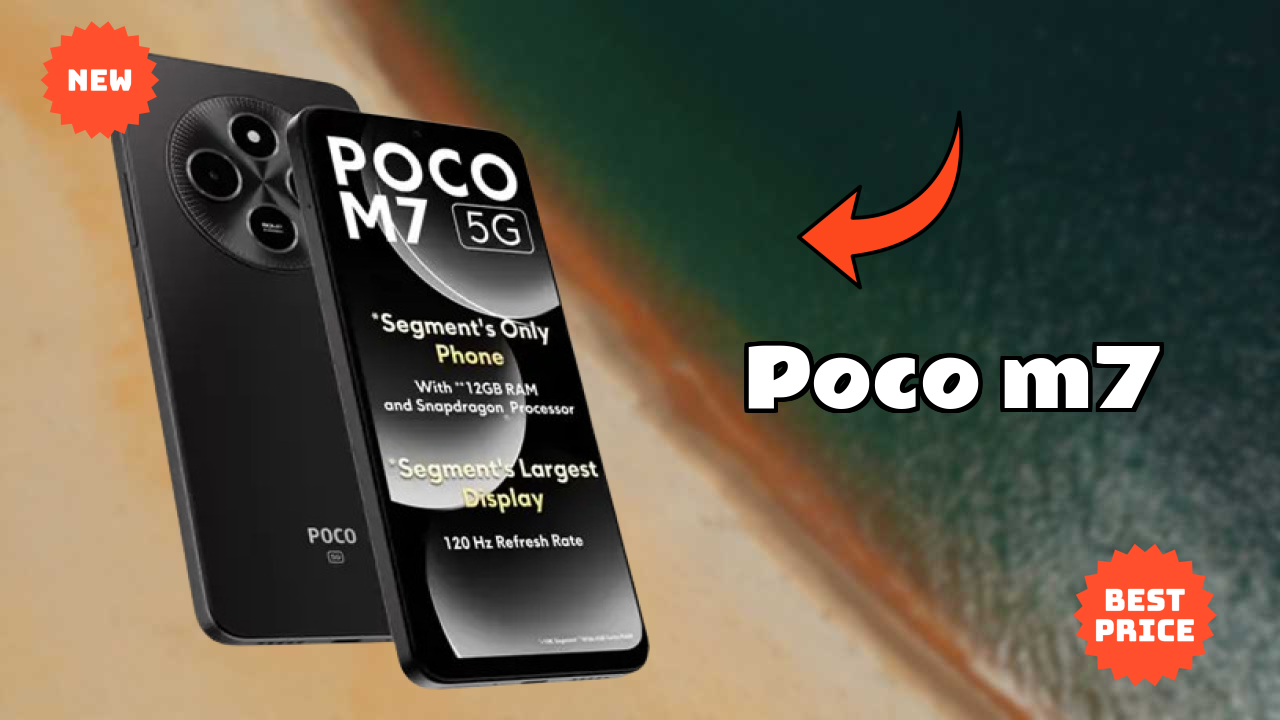 POCO M7 at ₹8,498 - Best Features Explained