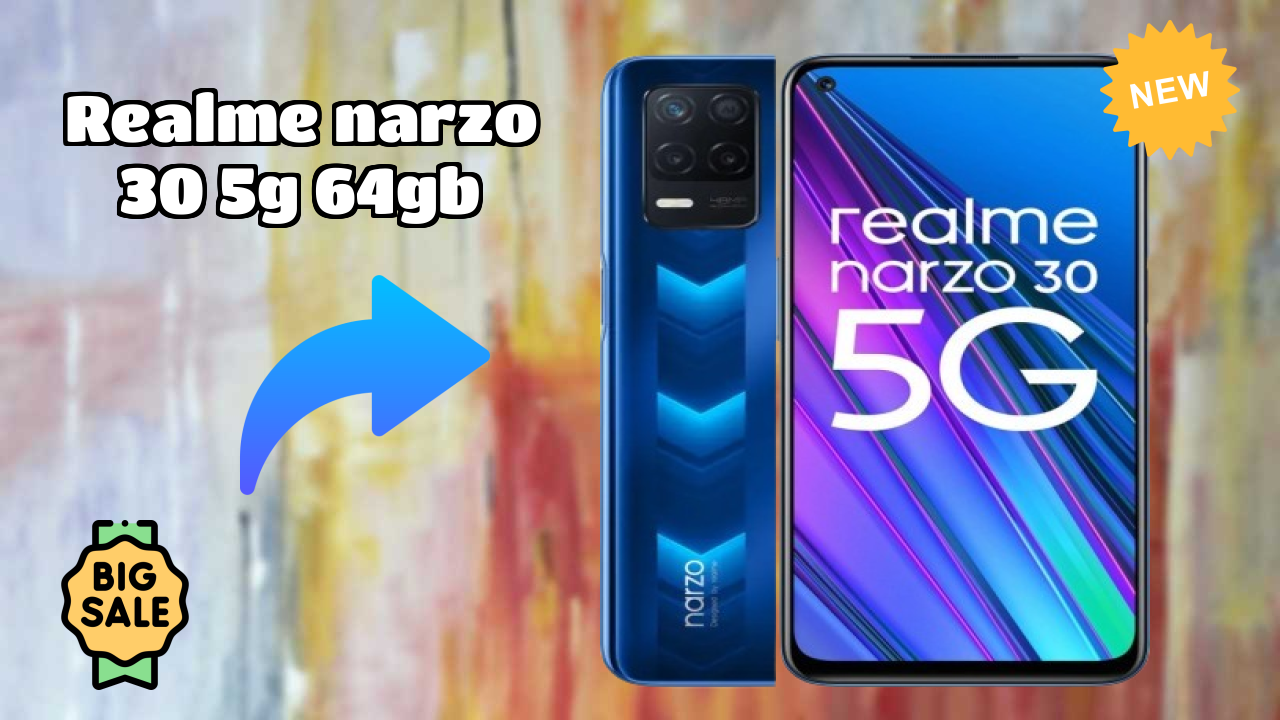 Realme Narzo 30 5G 64GB Display Size: 6.5 Inches (16.51 Cm) Screen Quality