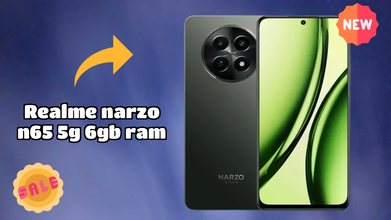 Realme Narzo N65 5G 6GB RAM Display Analysis: IPS LCD Quality