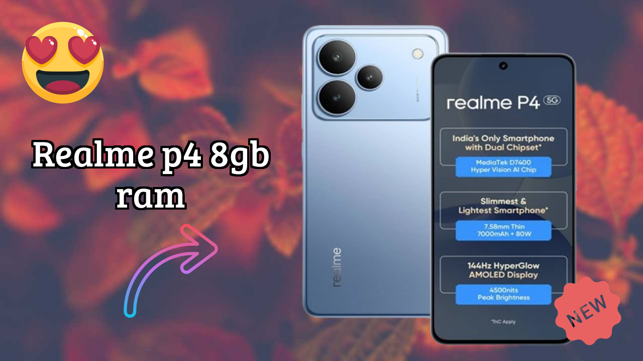 Realme P4 8GB RAM Performance: 8 GB RAM Gaming Test