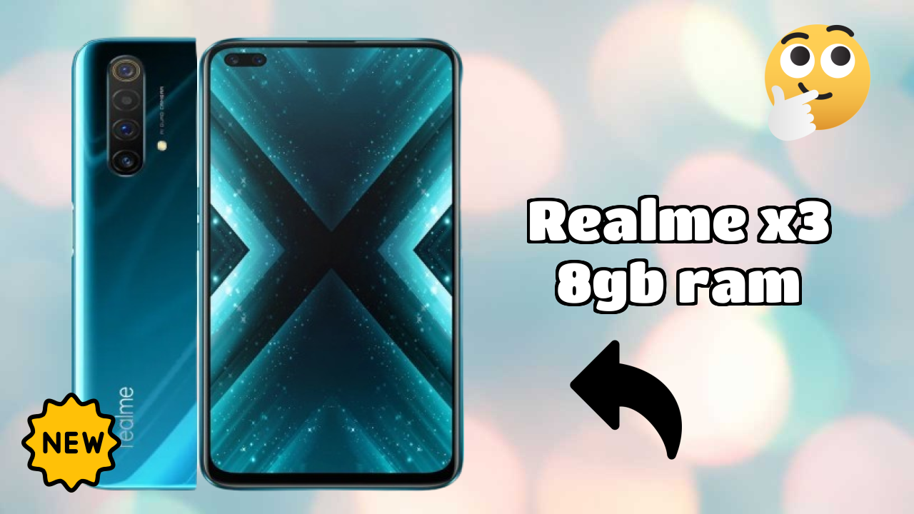 Realme X3 8GB RAM Display Review: IPS LCD Technology