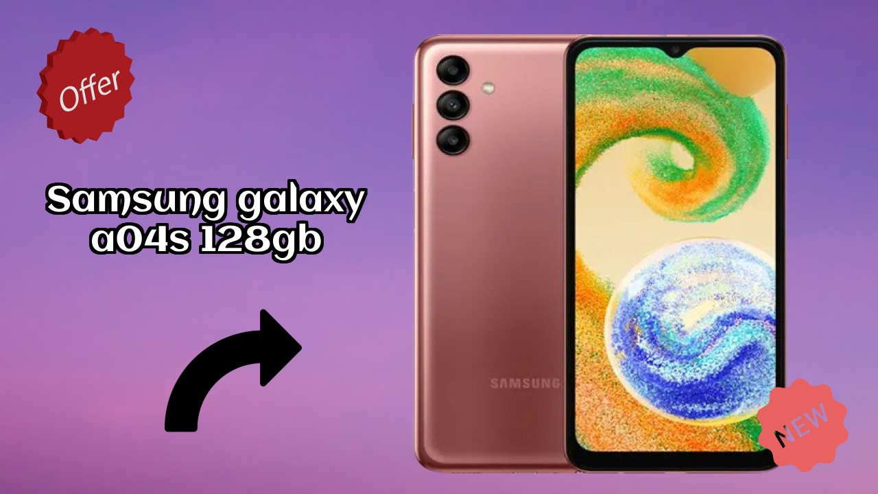 Why Samsung Galaxy A04s 128GB is the Best Deal Under ₹10,990 Right Now