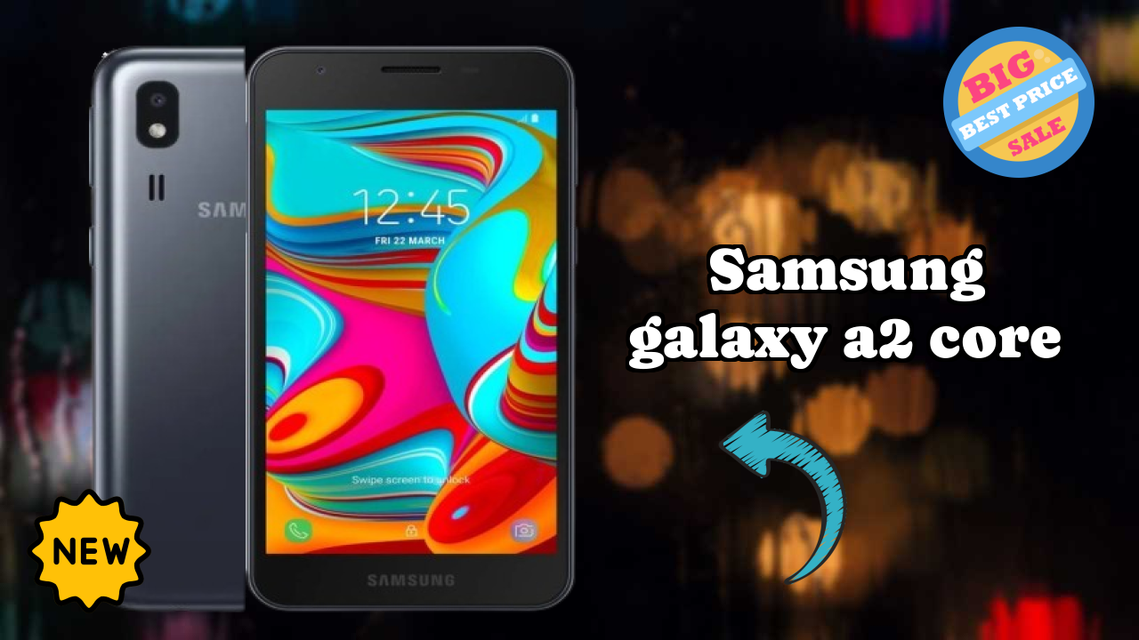 Samsung Galaxy A2 Core Display Review: 5.0 Inches (12.7 Cm) Screen Size