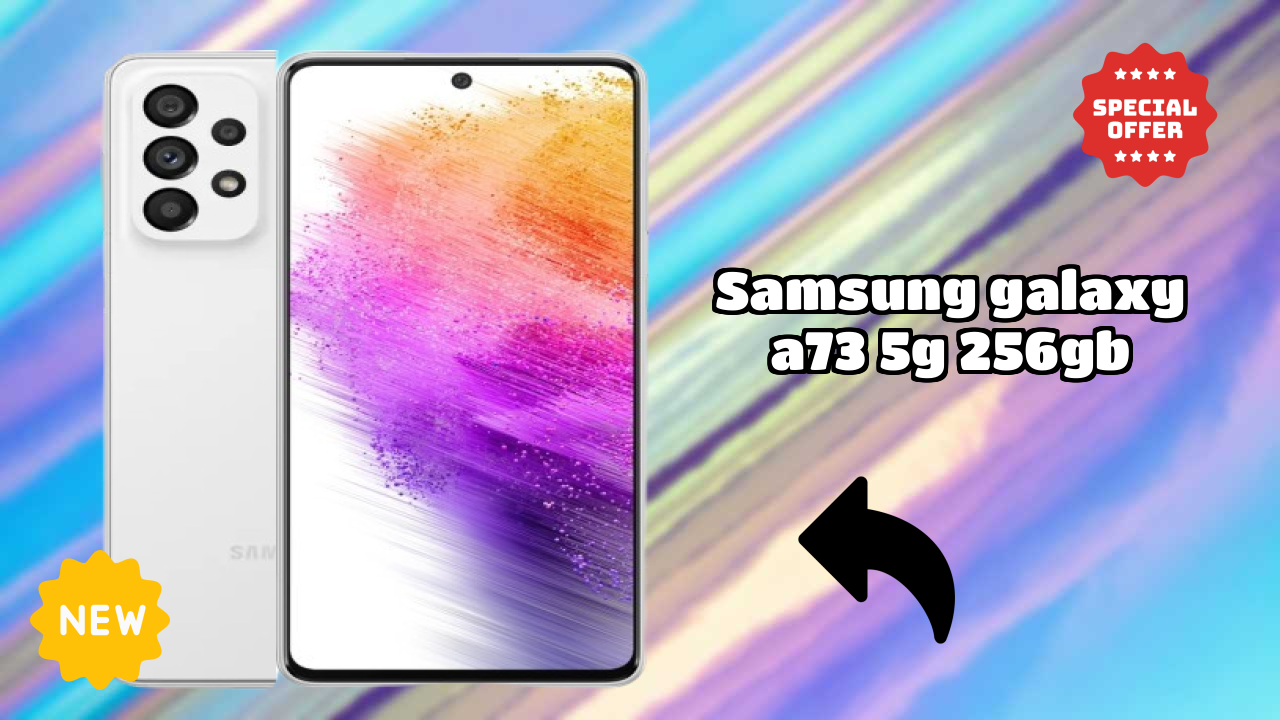 Samsung Galaxy A73 5G 256GB Display Size: 6.7 Inches (17.02 Cm) Screen Test