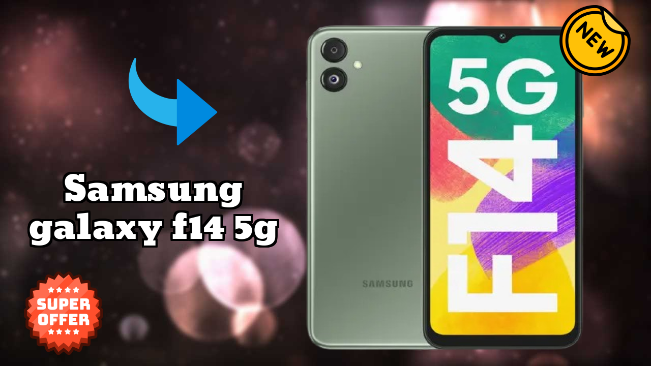 Samsung Galaxy F14 5G Display Size: 6.6 Inches (16.76 Cm) Screen Quality