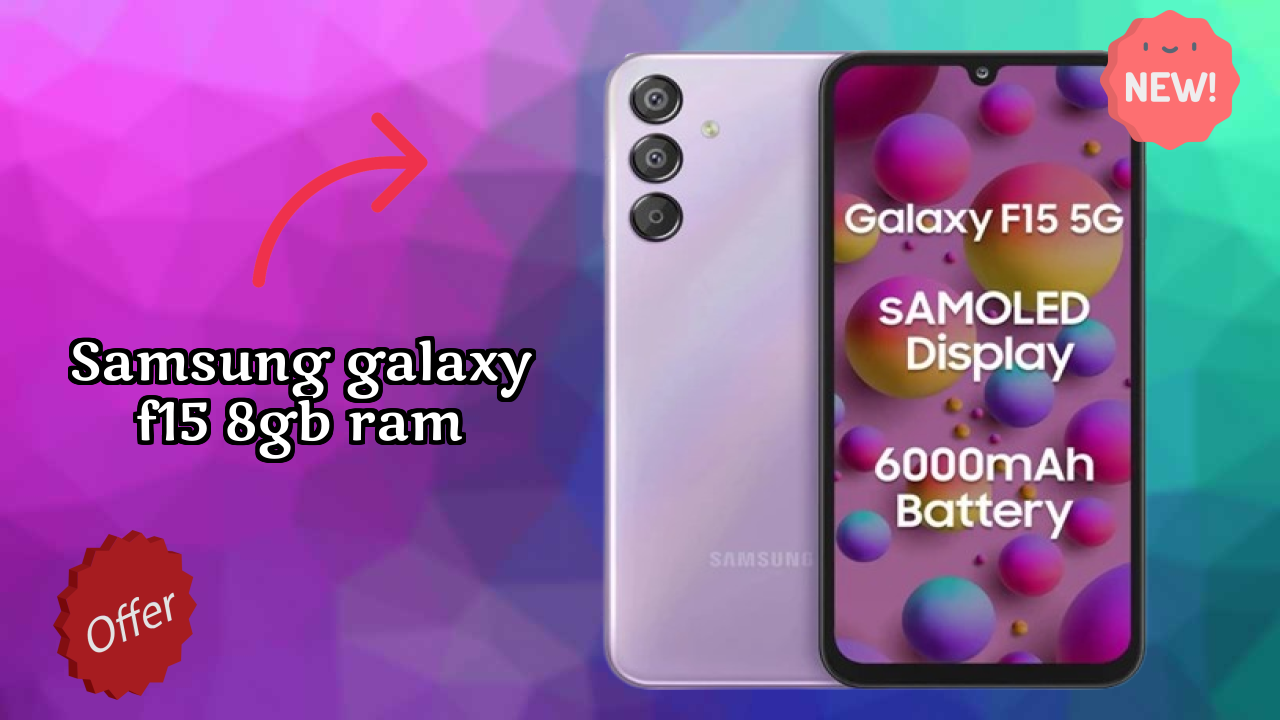 Samsung Galaxy F15 8GB RAM Display Review: 6.5 Inches (16.51 Cm) Screen Quality Test