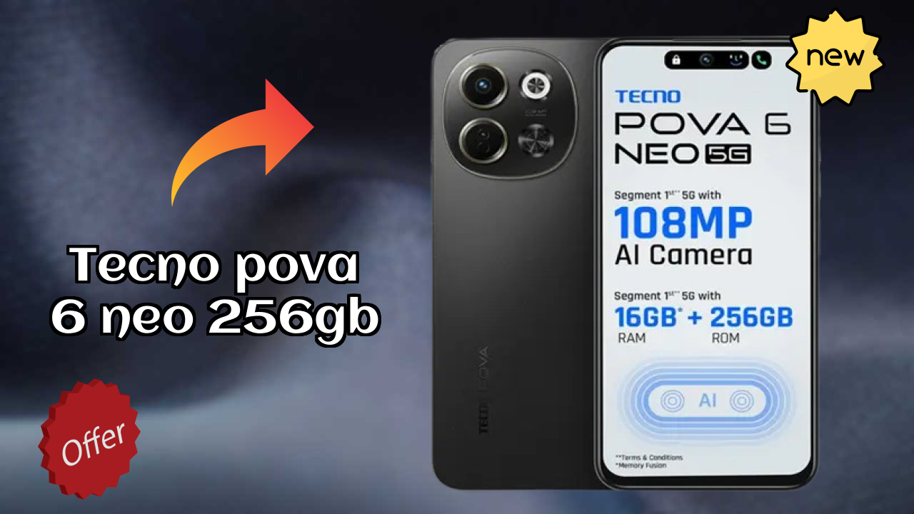 Tecno Pova 6 Neo 256GB Display Technology: IPS LCD Review