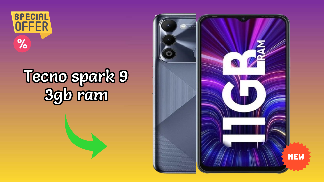Tecno Spark 9 3GB RAM Display Review: IPS LCD Quality