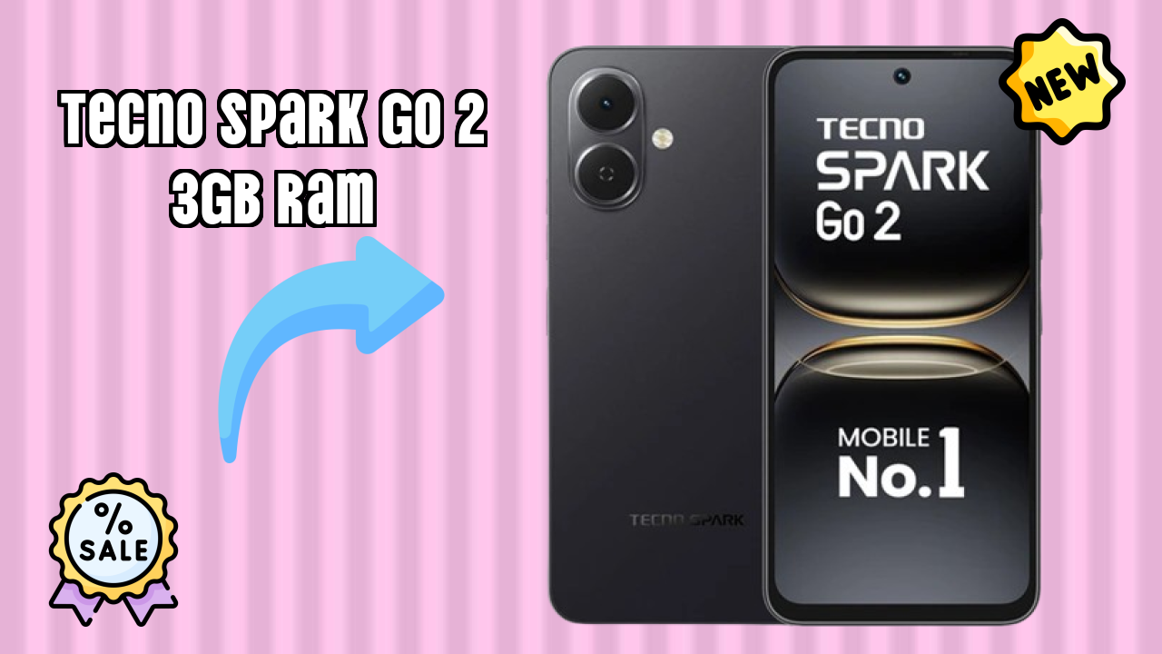 Tecno Spark Go 2 3GB RAM Performance: 3 GB RAM Handles Heavy Tasks
