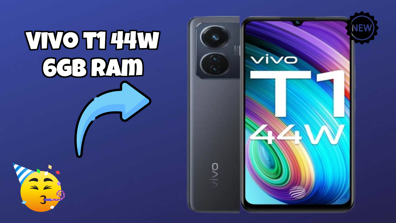Vivo T1 44W 6GB RAM Camera Quality: 50 MP + 2 MP + 2 MP Rear Camera Low Light