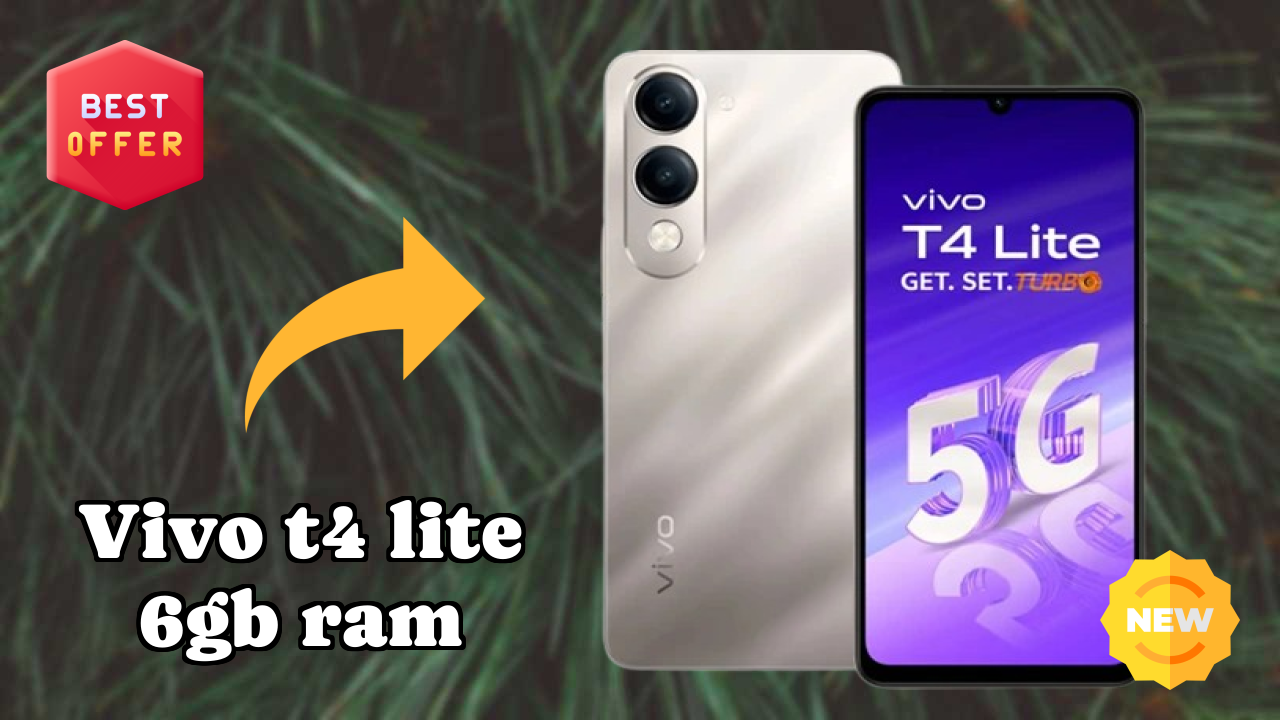 Vivo T4 Lite 6GB RAM Gaming Performance: MediaTek Dimensity 6300 FPS Test